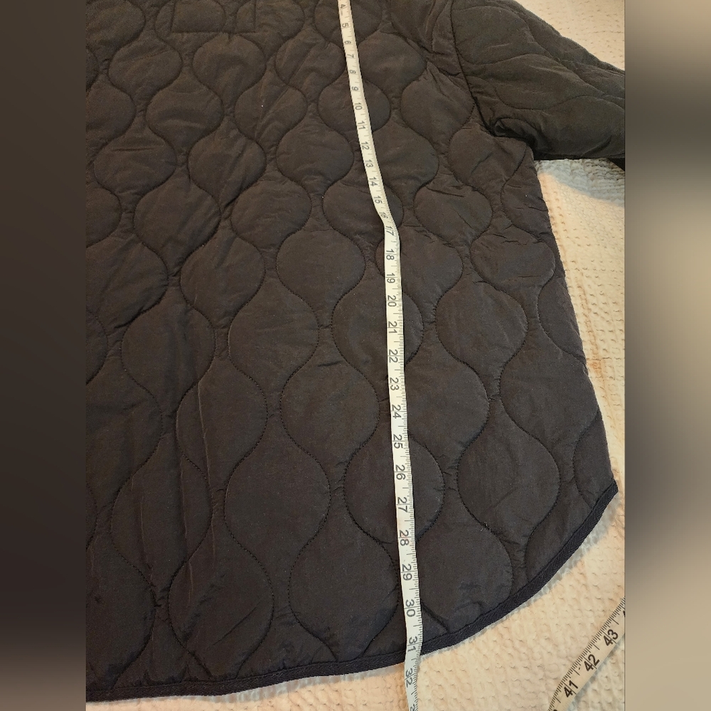 And Now This Women's Black Quilted Puffer Jacket Sz 3X Gorpcore Grunge Outdoors - Picture 6 of 8